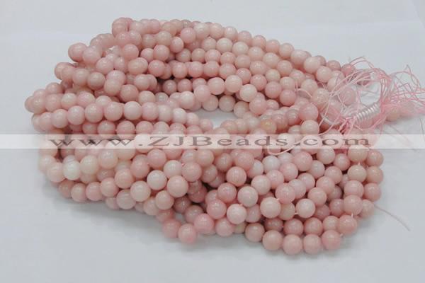 COP404 15.5 inches 10mm round Chinese pink opal gemstone beads