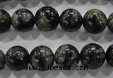 COP455 15.5 inches 12mm round natural grey opal gemstone beads