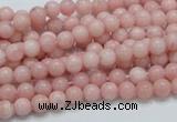 COP51 15.5 inches 5mm round natural pink opal gemstone beads