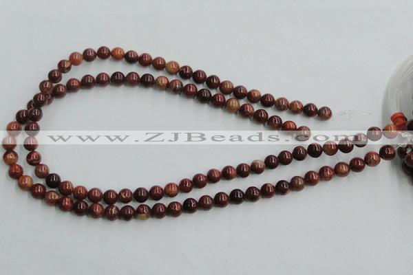 COP511 15.5 inches 8mm round red opal gemstone beads wholesale