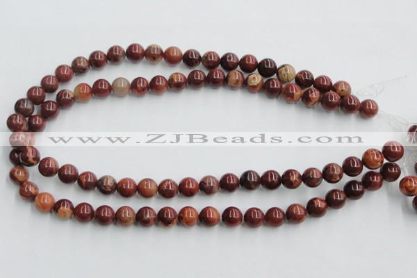COP512 15.5 inches 10mm round red opal gemstone beads wholesale