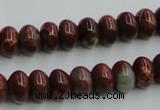 COP519 15.5 inches 6*10mm rondelle red opal gemstone beads wholesale