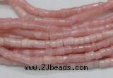 COP57 15.5 inches 2.5*3.5mm column natural pink opal gemstone beads