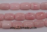 COP81 15.5 inches 8*12mm rectangle natural pink opal gemstone beads