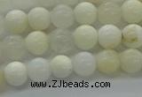 COP921 15.5 inches 6mm round white opal gemstone beads