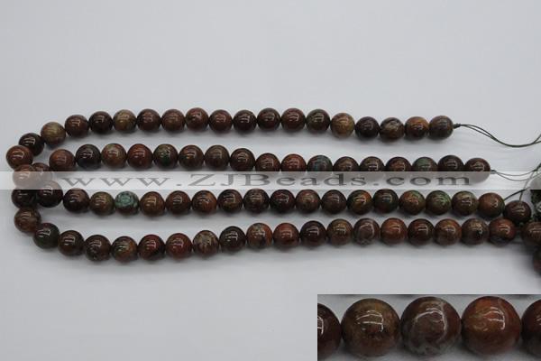 COP952 15.5 inches 8mm round green opal gemstone beads wholesale