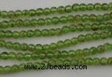 COQ51 15.5 inches 4mm round natural olive quartz beads wholesale