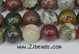 COS222 15.5 inches 8mm round ocean stone beads wholesale