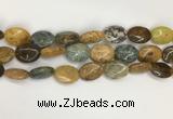 COS261 15.5 inches 15*20mm oval ocean stone beads wholesale