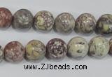 COT03 15.5 inches 12mm round osmanthus stone beads wholesale