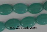 COV121 15.5 inches 13*18mm oval candy jade beads wholesale