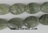 COV136 15.5 inches 13*18mm oval seaweed quartz beads wholesale