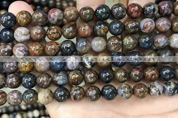 CPB1035 15.5 inches 8mm round pietersite gemstone beads