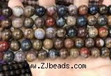 CPB1036 15.5 inches 10mm round pietersite gemstone beads