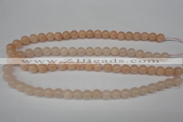 CPE04 15.5 inches 10mm round peach stone beads wholesale