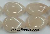 CPI05 15.5 inches 18*25mm flat teardrop pink aventurine jade beads