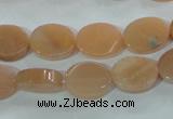 CPI101 15.5 inches 11*14mm oval pink aventurine jade beads