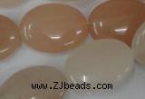 CPI152 15.5 inches 18*25mm oval pink aventurine jade beads