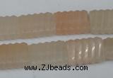 CPI154 15.5 inches 13*18mm carved rectangle pink aventurine jade beads
