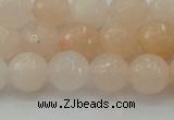 CPI211 15.5 inches 6mm faceted round pink aventurine jade beads