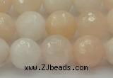 CPI213 15.5 inches 10mm faceted round pink aventurine jade beads