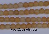 CPI300 15.5 inches 4mm round matte red aventurine beads wholesale