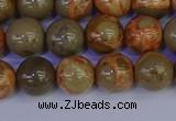 CPJ463 15.5 inches 10mm round African picture jasper beads