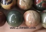 CPJ636 15.5 inches 10mm round picasso jasper beads wholesale