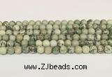 CPJ701 15.5 inches 6mm round greeting pine jasper beads