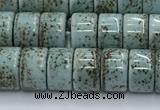 CPL105 15.5 inches 5*8mm wheel linden beads wholesale