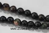 CPM01 15.5 inches 6mm round plum blossom jade beads wholesale