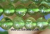 CPO131 15.5 inches 5mm round natural peridot beads wholesale