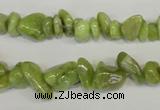 CPO40 15.5 inches 4*10mm – 10*12mm olivine chips beads wholesale