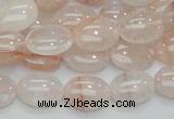 CPQ10 15.5 inches 10*14mm oval natural pink quartz beads wholesale