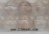 CPQ252 15.5 inches 8mm round natural pink quartz beads wholesale