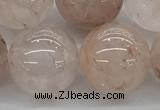 CPQ256 15.5 inches 16mm round natural pink quartz beads wholesale