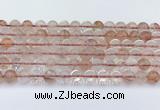 CPQ331 15.5 inches 8mm round pink quartz beads wholesale