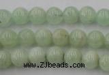 CPR102 15.5 inches 8mm round natural prehnite beads wholesale