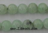 CPR104 15.5 inches 12mm round natural prehnite beads wholesale