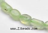 CPR19 A+ grade 7*10mm freeform natural Prehnite gemstone beads