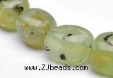CPR23 A grade 12*18mm pebble shape natural Prehnite stone beads