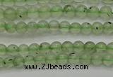 CPR310 15.5 inches 4mm round natural prehnite gemstone beads