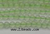 CPR321 15.5 inches 4mm round natural prehnite gemstone beads