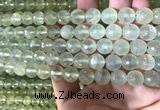 CPR363 15.5 inches 10mm faceted round prehnite gemstone beads