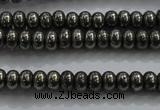 CPY420 15.5 inches 2*3mm rondelle pyrite gemstone beads