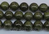 CPY753 15.5 inches 10mm round pyrite gemstone beads wholesale