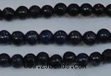 CPY770 15.5 inches 4mm round pyrite gemstone beads wholesale