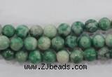 CQJ02 15.5 inches 6mm round Qinghai jade beads wholesale