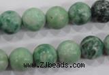 CQJ05 15.5 inches 12mm round Qinghai jade beads wholesale