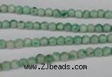 CQJ201 15.5 inches 4mm round Qinghai jade beads wholesale